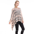 Nouveau style 2017 stocké hiver dames chandail mexicano womens fashion poncho